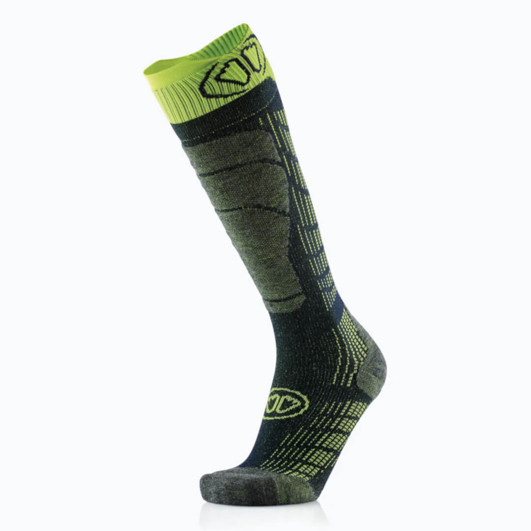 SKARPETY NARCIARSKIE SIDAS SKI COMFORT black/lime 2026