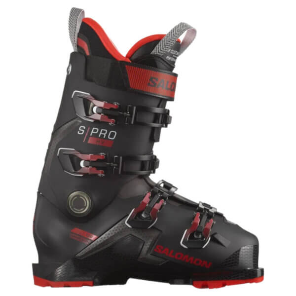 BUTY NARCIARSKIE SALOMON S/PRO HV 100 black/red/belluga 2025