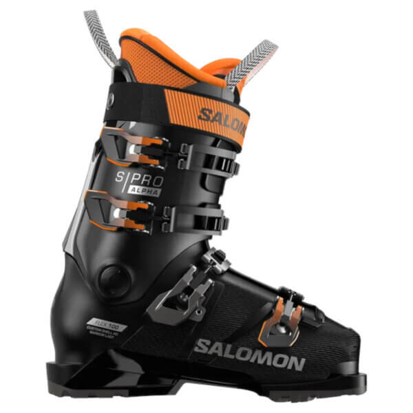 BUTY NARCIARSKIE SALOMON S/PRO ALPHA 100 GW black/orange 2025