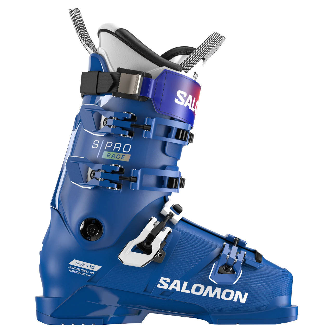 BUTY NARCIARSKIE SALOMON S/PRO RACE 110 race blue/white 2026