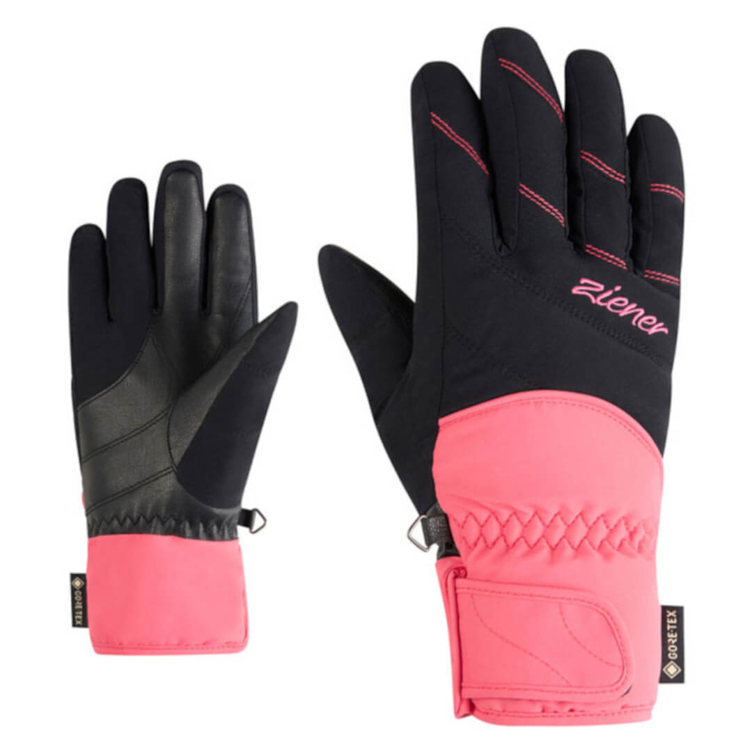 RĘKAWICE NARCIARSKIE ZIENER KATIMA GORE-TEX pink 2026