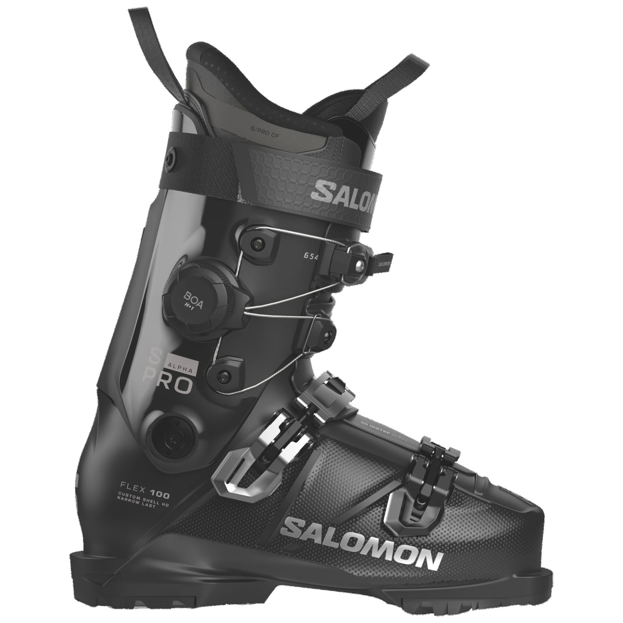 NARCIARSKIE SALOMON S/PRO ALPHA C BOA 100 Black 2027