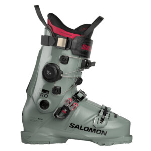 BUTY NARCIARSKIE SALOMON S/PRO ALPHA C BOA 130 Wrought Iron/Black 2027