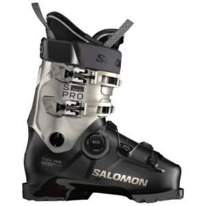 BUTY NARCIARSKIE SALOMON S/PRO DELTA BOA 105 W black/light bronze 2027
