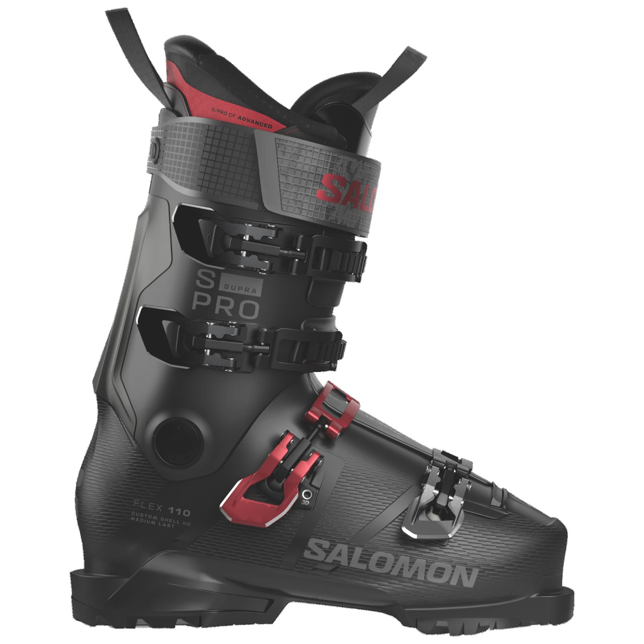 BUTY NARCIARSKIE SALOMON S/PRO SUPRA 110 black/red 2027