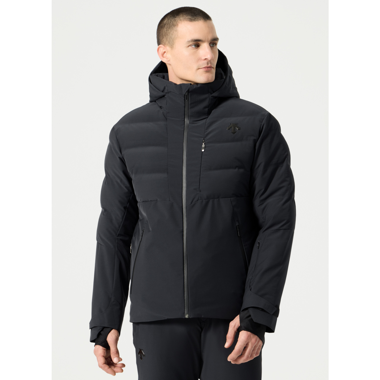 KURTKA NARCIARSKA DESCENTE HYBRID DOWN JACKET black 2027